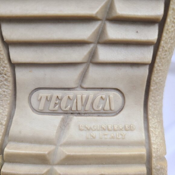 Vintage Tecnica Scandia Apres Ski Goat Hair Fur Leaf Boots EU 38.5 Made in Italy - Picture 14 of 14